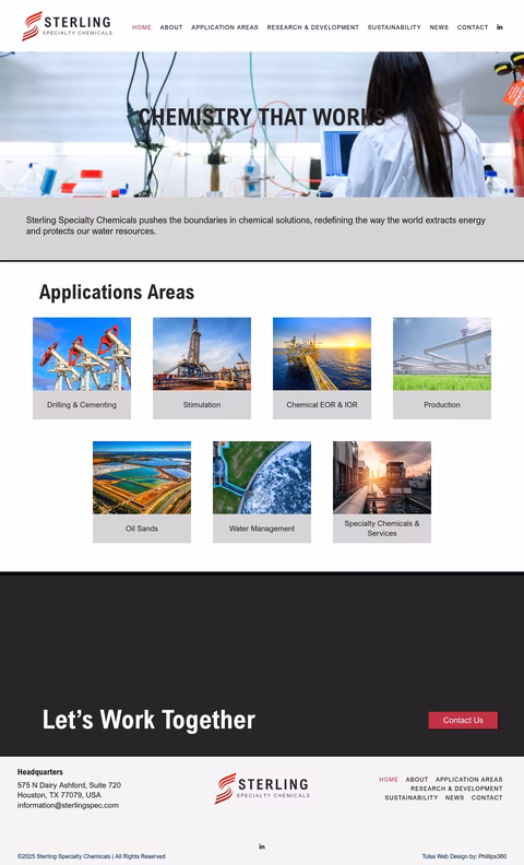 Sterling-Specialty-Chemicals Homepage 1440px