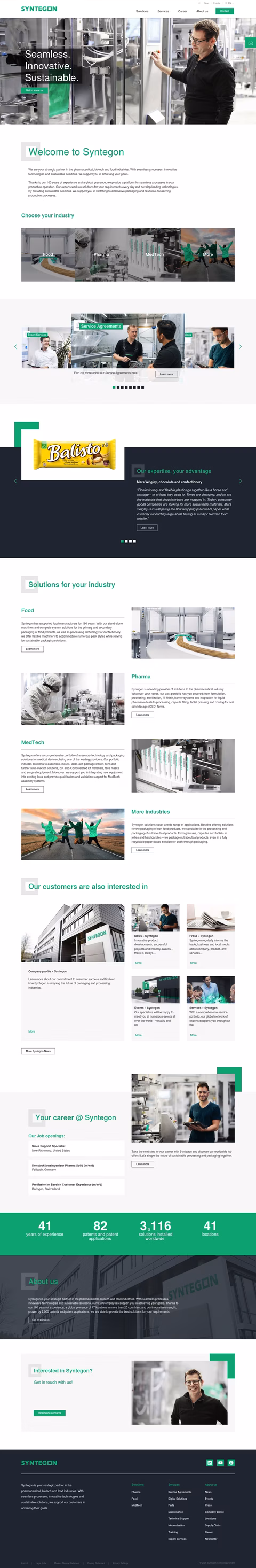 Syntegon Homepage 1440px