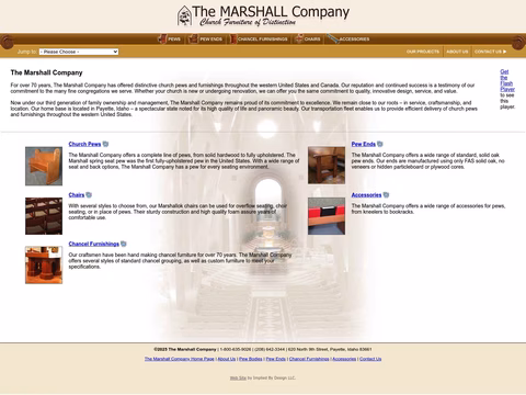 The-Marshall-Company Homepage 1440px
