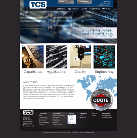 Total-Component-Solutions Homepage 1440px