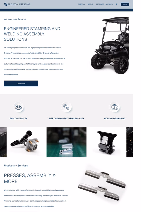 Trenton-Pressing Homepage 1440px