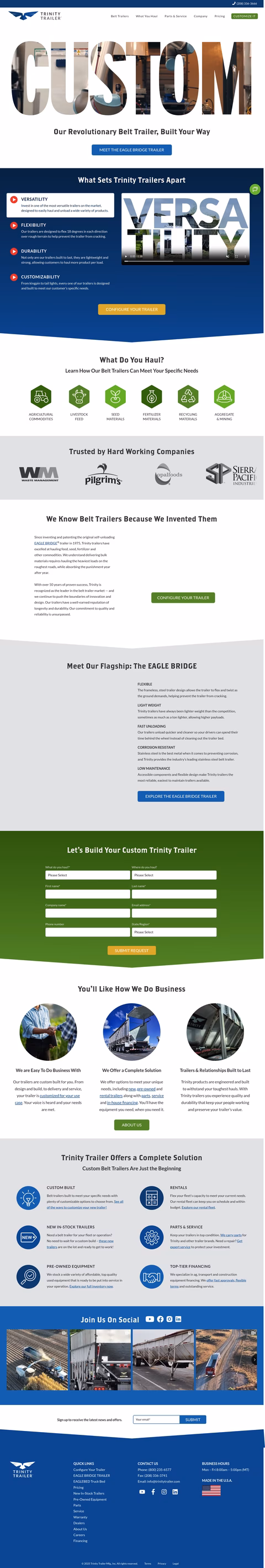 Trinity-Trailer-Manufacturing Homepage 1440px