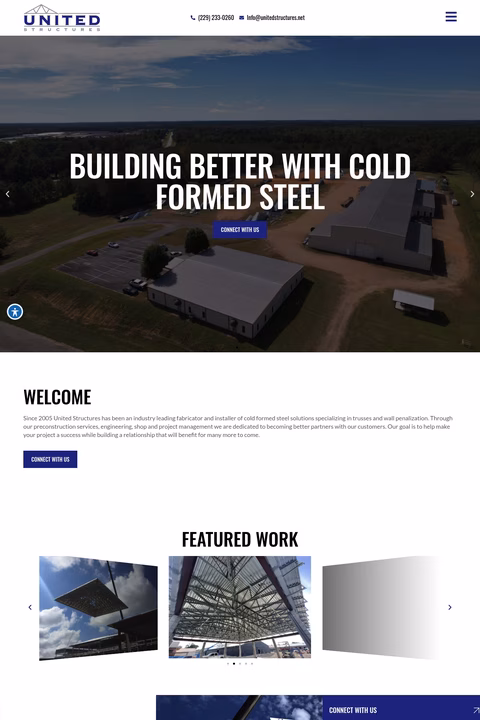 United-Structures Homepage 1440px