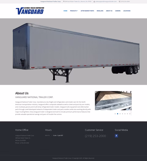 Vanguard-National-Trailer Homepage 1440px