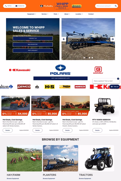 Whipp-Sales-Service Homepage 1440px