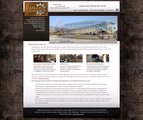Yanke-Machine-Shop Homepage 1440px