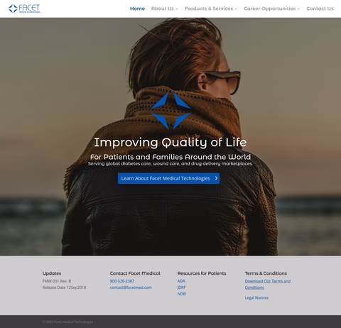 Facet-Medical-Technologies Homepage 1440px