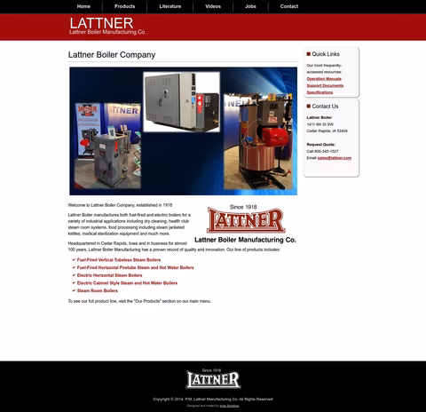 Lattner-Boiler Homepage 1440px