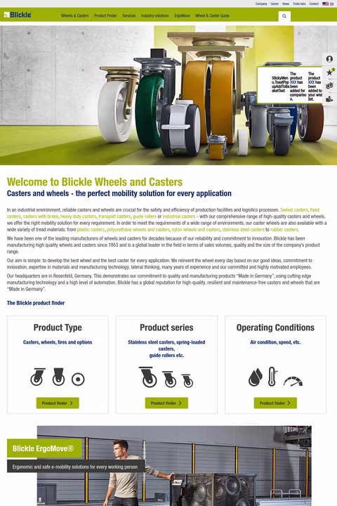 Blickle-Usa-Wheels-Castors En-Us/ 1440px