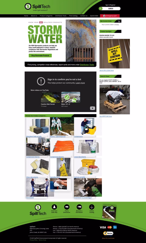 Spilltech Homepage 1440px