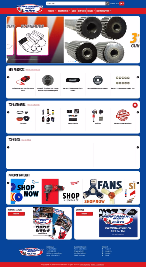 Performance-Bodies Homepage 1440px