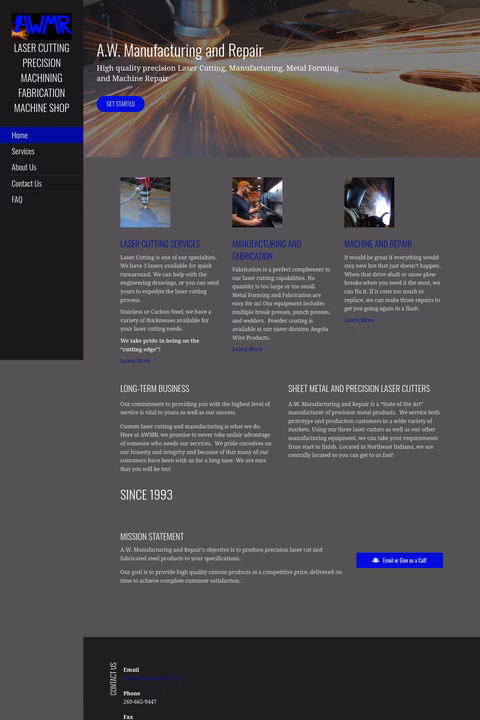 A-W-Machine-Repair Homepage 1440px