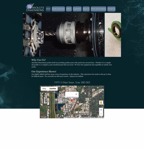 Absolute-Dimensions Homepage 1440px