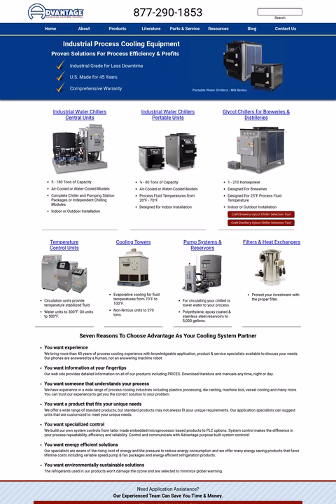 Advantage-Engineering Homepage 1440px