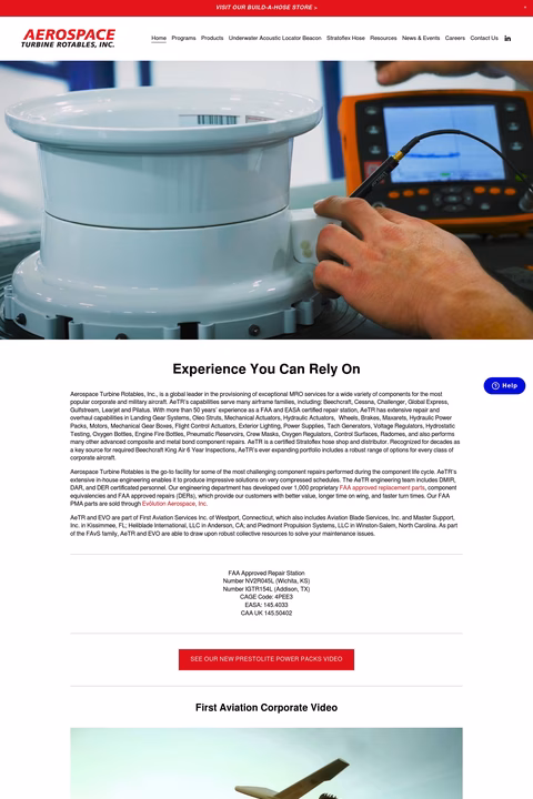 Aerospace-Turbine-Rotables Homepage 1440px