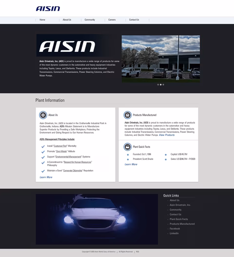 Aisin-Drivetrain Homepage 1440px