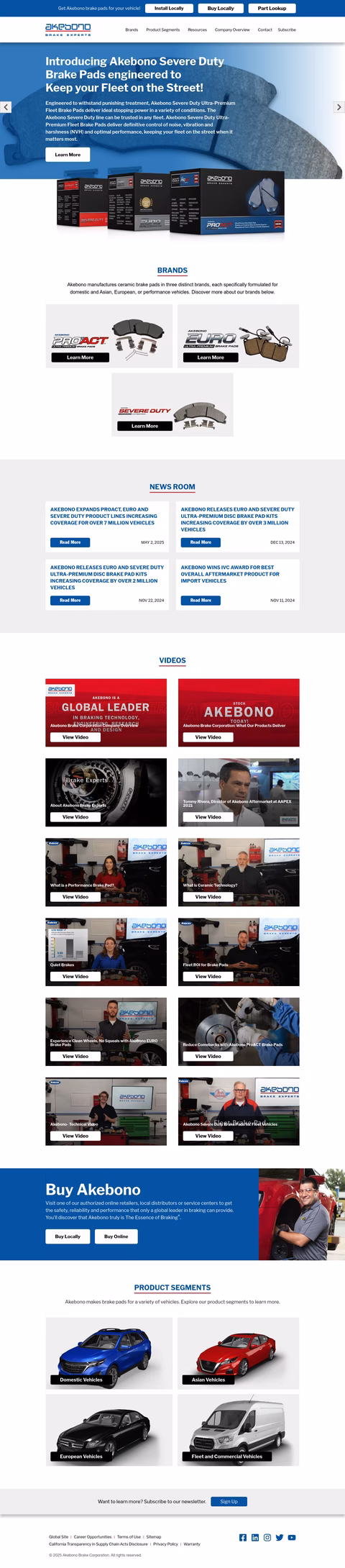 Akebono-Brake Homepage 1440px