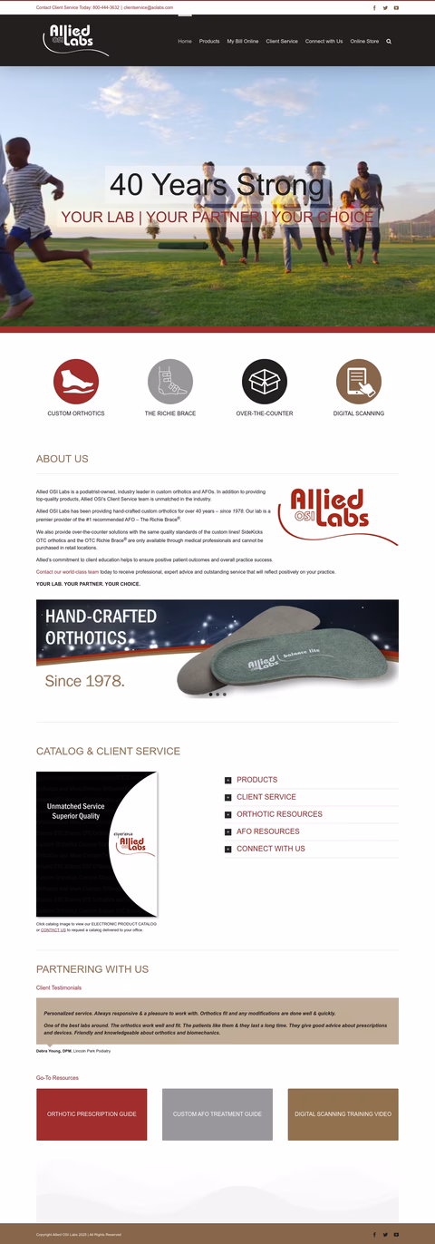 Allied-Osi-Labs Homepage 1440px