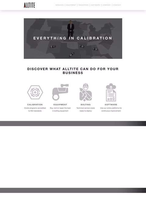 Alltite Homepage 1440px