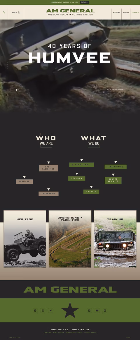 Am-General Homepage 1440px