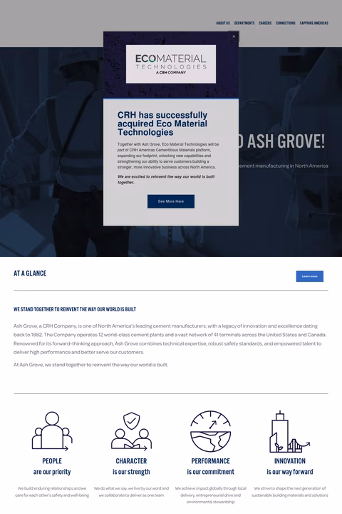 Ash-Grove-Cement Homepage 1440px