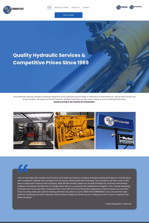 B-B-Hydraulics Homepage 1440px