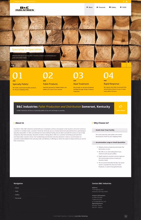 B-C-Industries Homepage 1440px