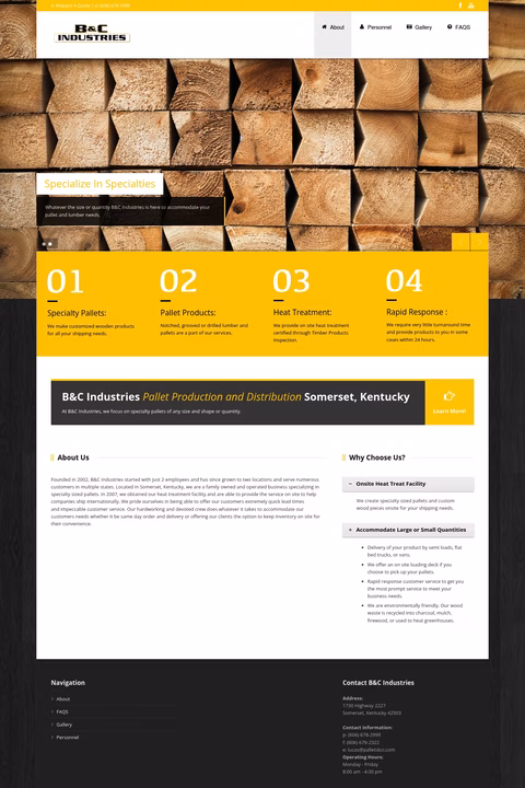 B-C-Industries Homepage 1440px