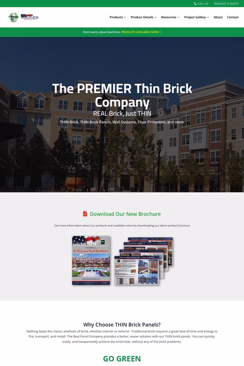 Best-Panel-Company Homepage 1440px