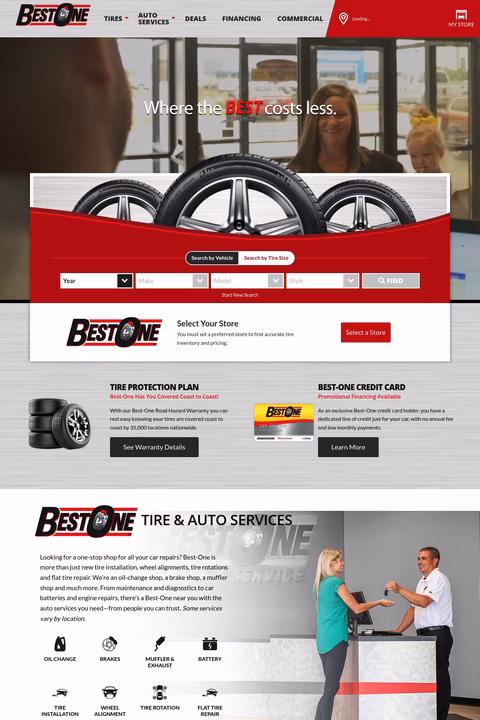 Best-One-Tire-Service Homepage 1440px