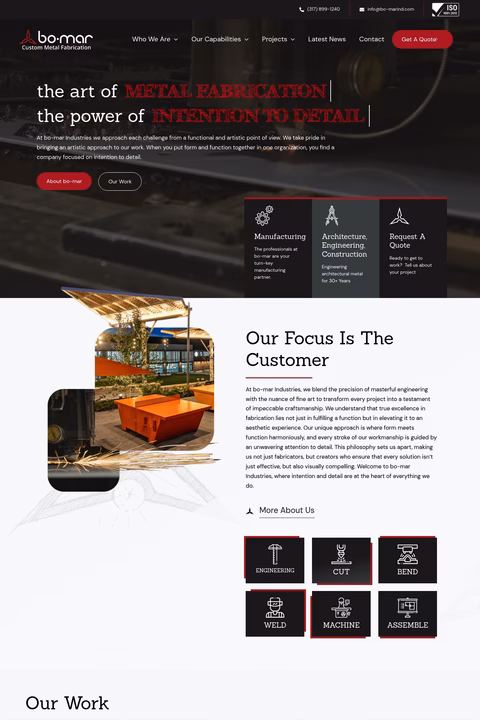 Bo-Mar-Industries Homepage 1440px