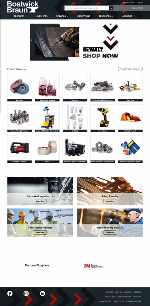 Bostwick-Braun Homepage 1440px