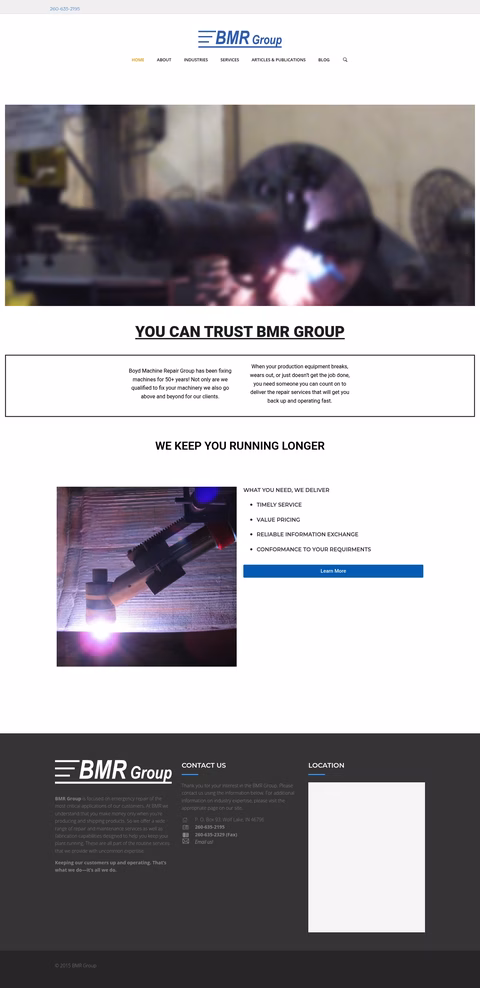 Boyd-Machine-Repair-Group Homepage 1440px