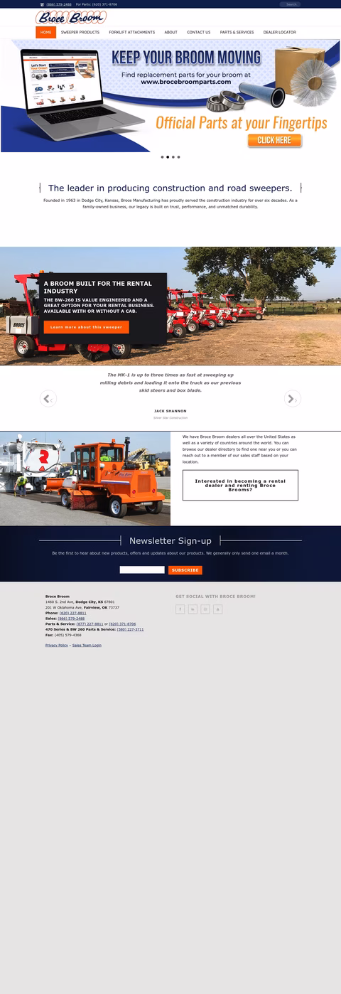 Broce-Broom Homepage 1440px