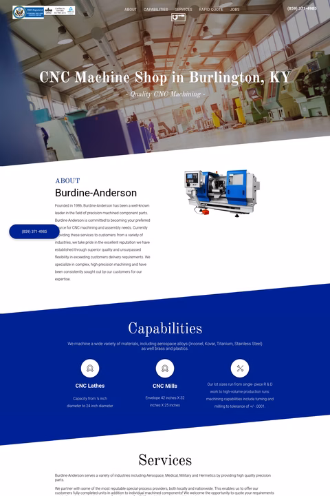 Burdine-Anderson Homepage 1440px