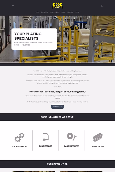 C-R-Plating Homepage 1440px