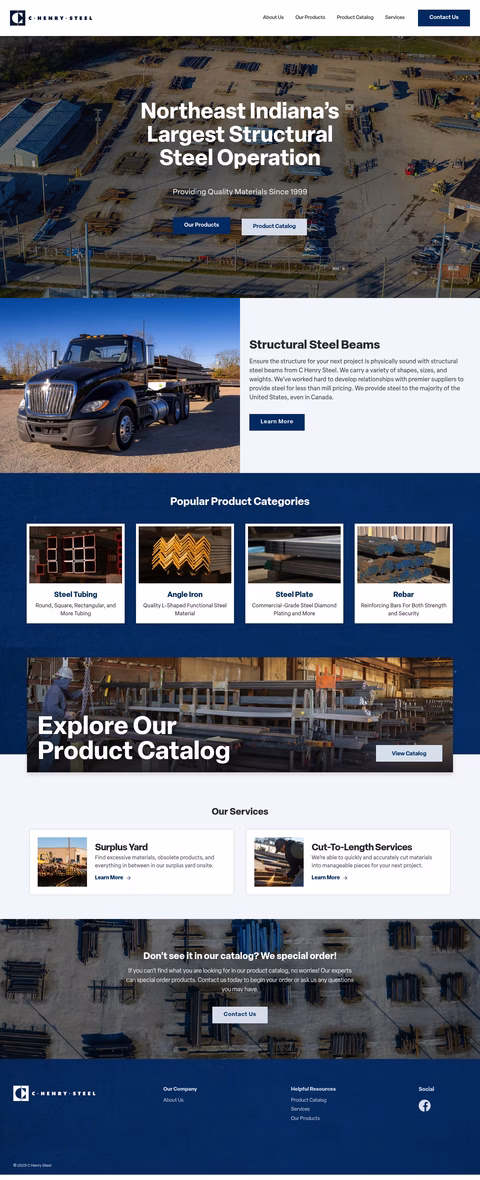 C-Henry-Steel Homepage 1440px