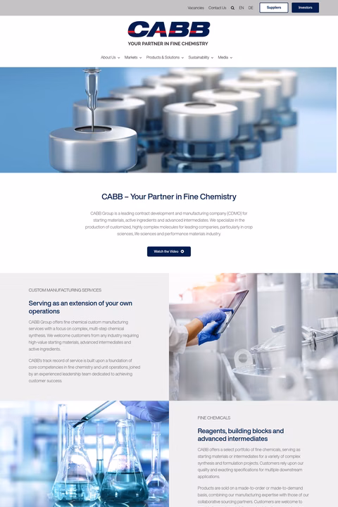 Cabb-Chemicals Homepage 1440px