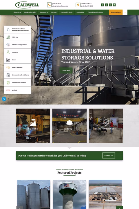 Caldwell-Tanks Homepage 1440px