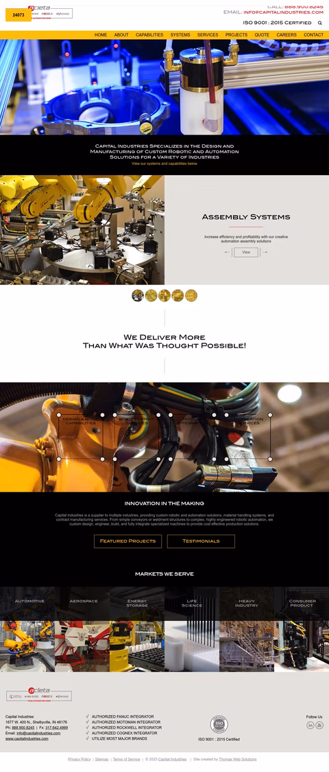 Capital-Industries Homepage 1440px