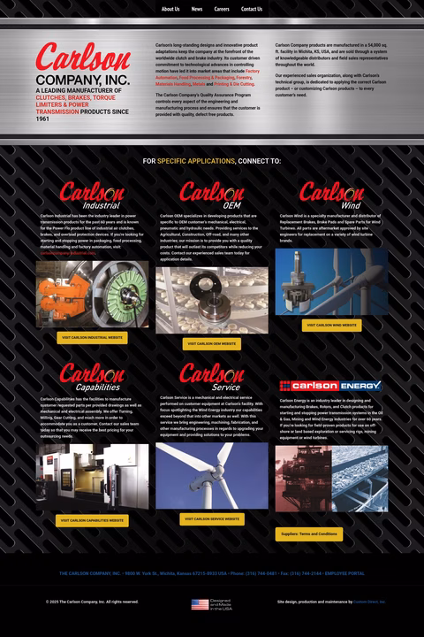 Carlson-Company Homepage 1440px