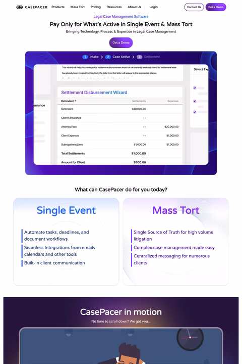 Casepacer Homepage 1440px