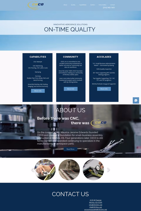 Ceco Homepage 1440px