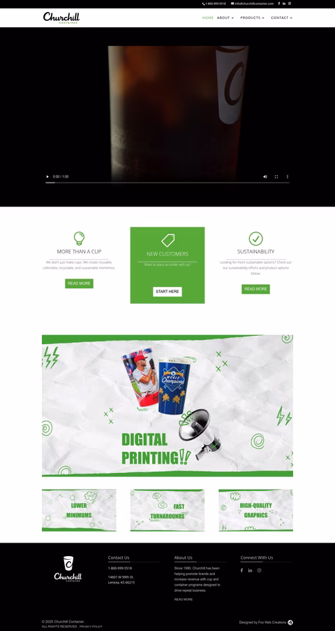 Churchill-Container Homepage 1440px