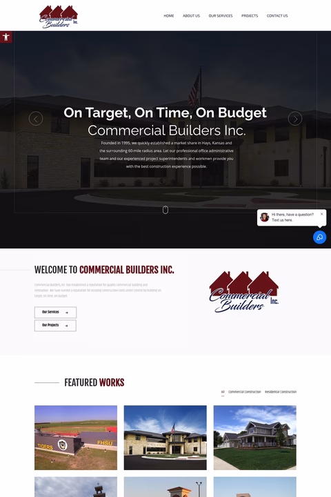 Commercial-Builders-Inc Homepage 1440px