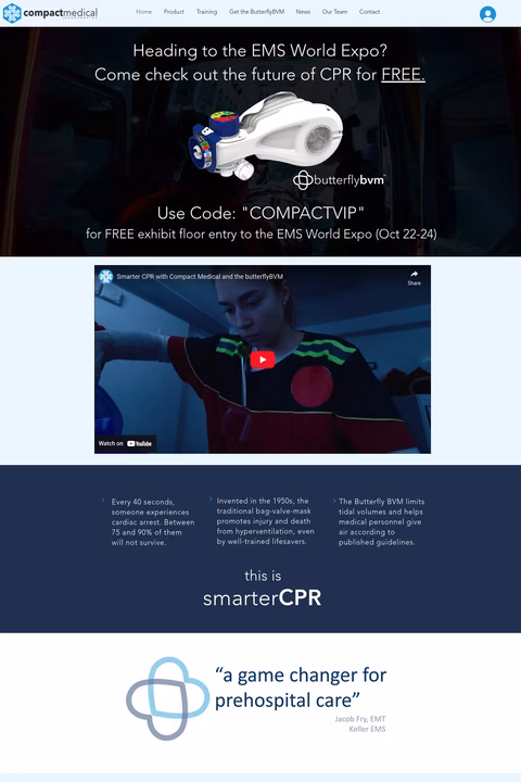 Compact-Medical Homepage 1440px