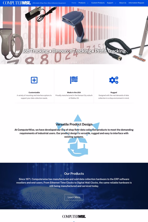 Computerwise Homepage 1440px