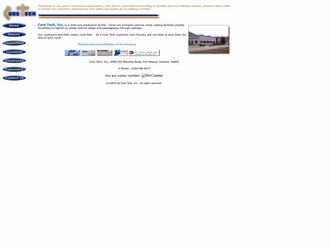 Core-Tech Homepage 1440px