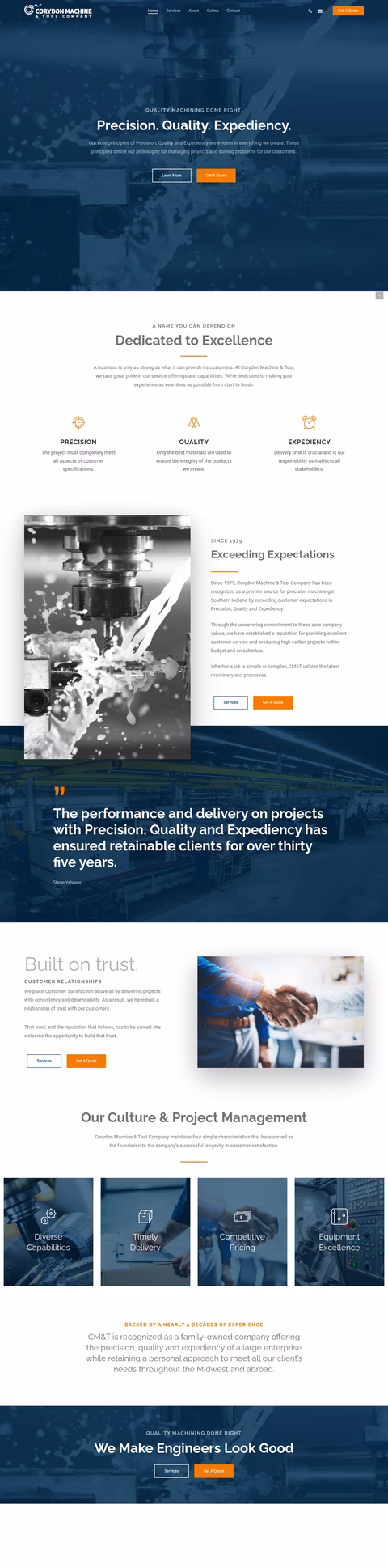 Corydon-Machine-Tool-Company Homepage 1440px