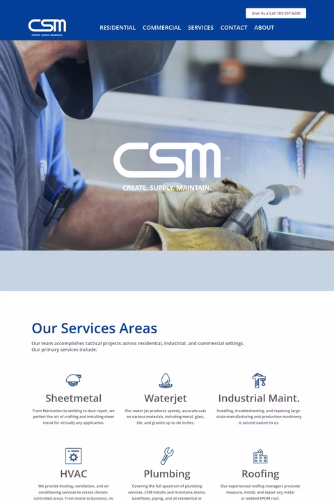 Custom-Sheet-Metal-Roofing Homepage 1440px